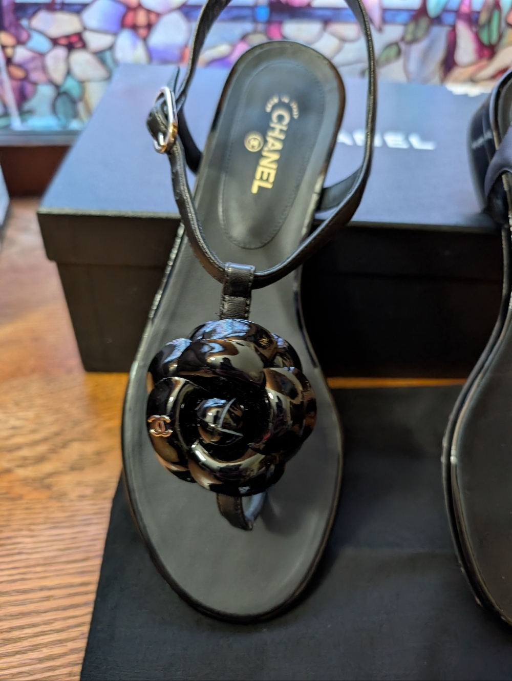 New In Box Chanel Sandals - Picture 12 of 15